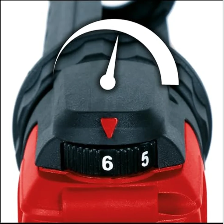 Einhell Akku-Kartuschenpistole TE-SG 18/10 Li, 310 ml für Kartuschen, 2000 N Auspresskraft, rot/schwarz, mit LED-Licht und einstellbarer Auspressgeschwindigkeit, inkl. 1x 4,0 Ah Akku – Bild 8
