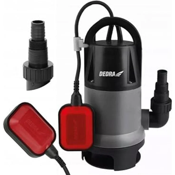 dedra Tauchpumpe DED8841 für schmutziges und sauberes Wasser 5500W, IPX8, Schwimmerschalter, 35 l/h, 7m Förderhöhe – Bild 5