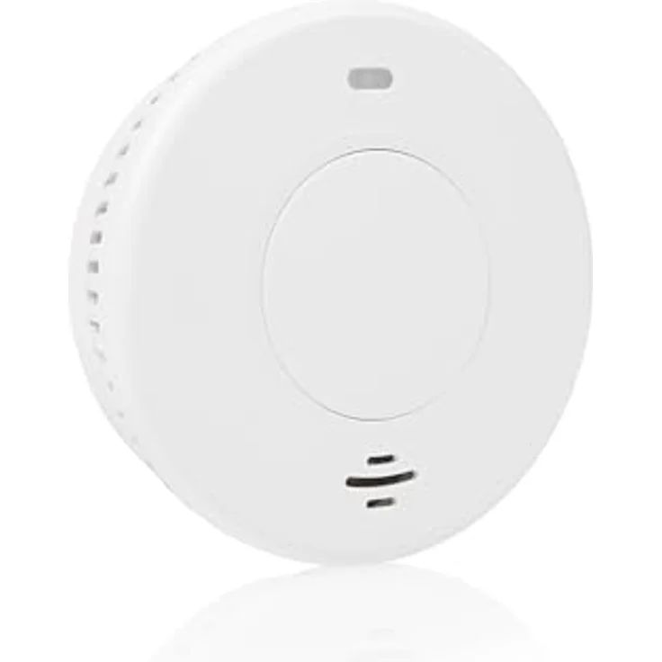 Smartwares Rauchmelder FSM-12001, Q-Label mit 10 Jahren versiegelter Batterie, optischem Sensor, beleuchteten Indikatoren, Testknopf und Stille Funktion – Bild 4