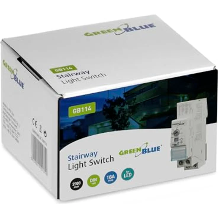 GreenBlue Zeitschaltuhr GB114, 3-St., Licht Zeitschalter mit LED-Beleuchtung – Bild 5
