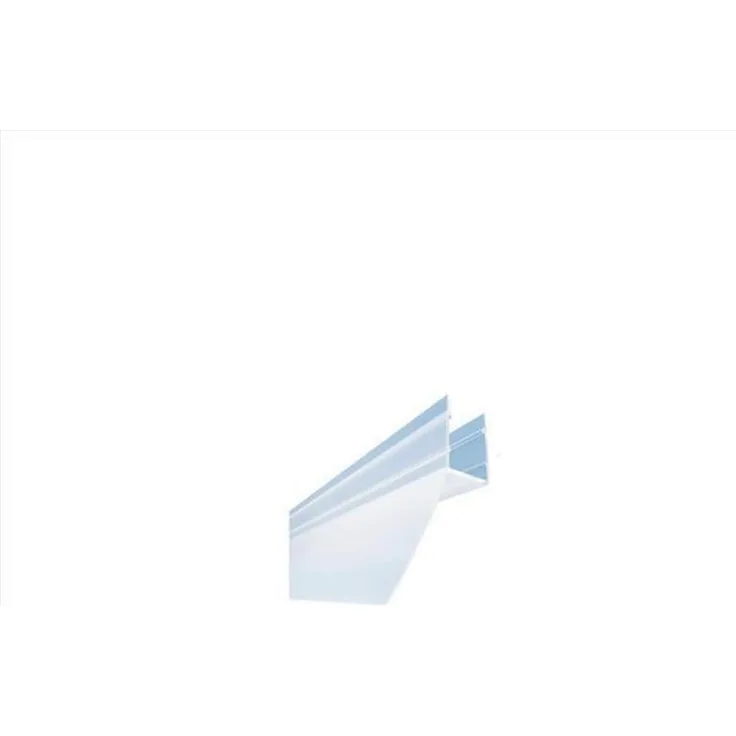 Glaszentrum Hagen Duschwanne Türdichtung für Duschen, PVC 200 cm für 6-10 mm Glas, UV-beständig, einfache Montage