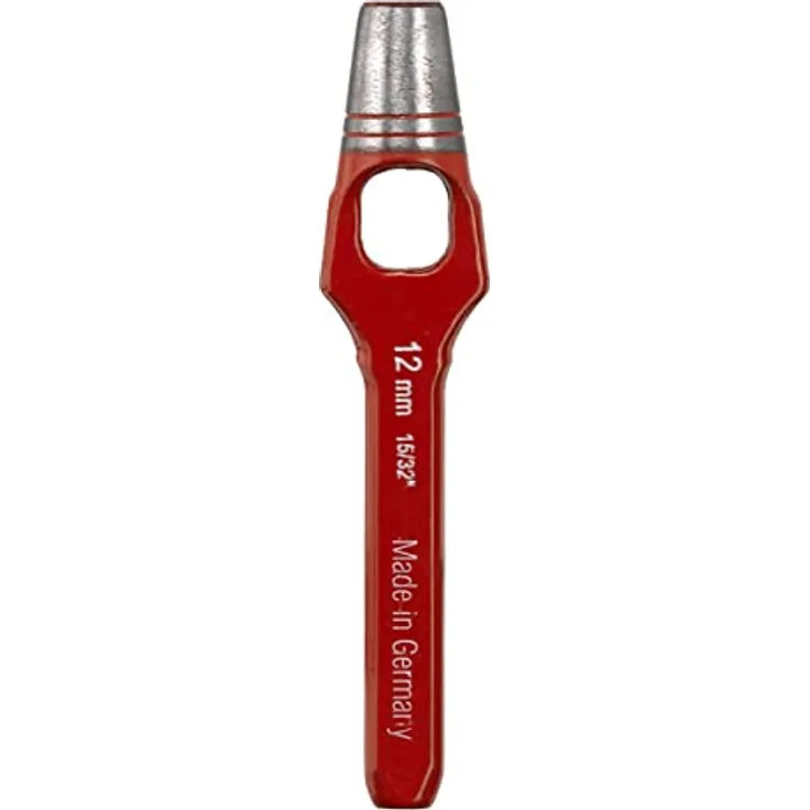 kwb Henkellocheisen 6 mm, Meißel mit gehärteter Schneide, HRC 47 - 52