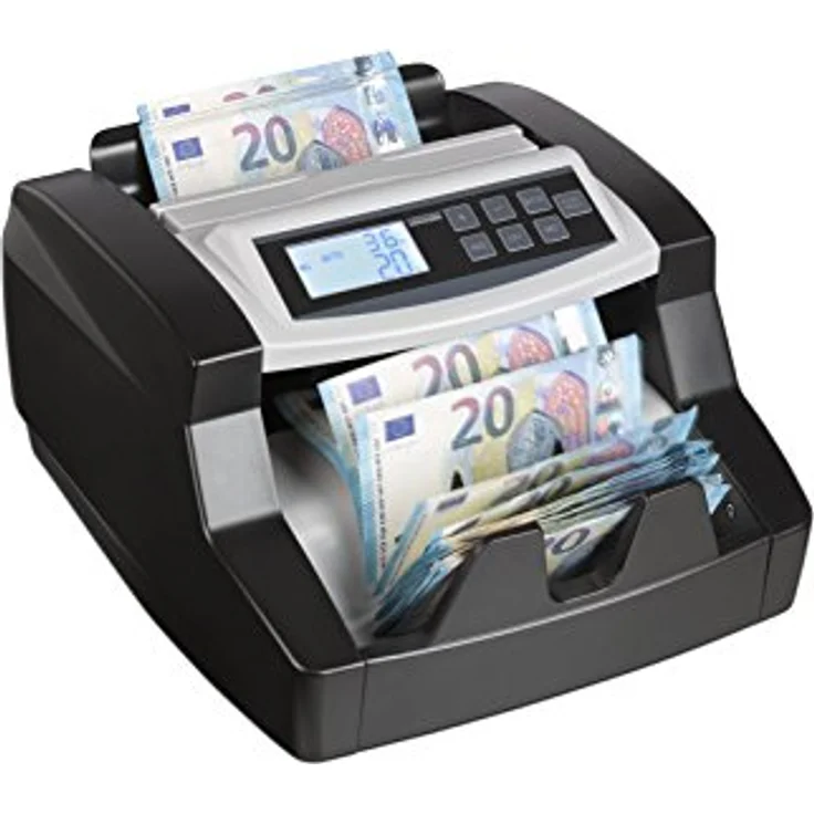 ratiotec 00046660 rapidcount B 40 Banknotenzählmaschine mit IR, UV und MG Prüfung – Bild 5