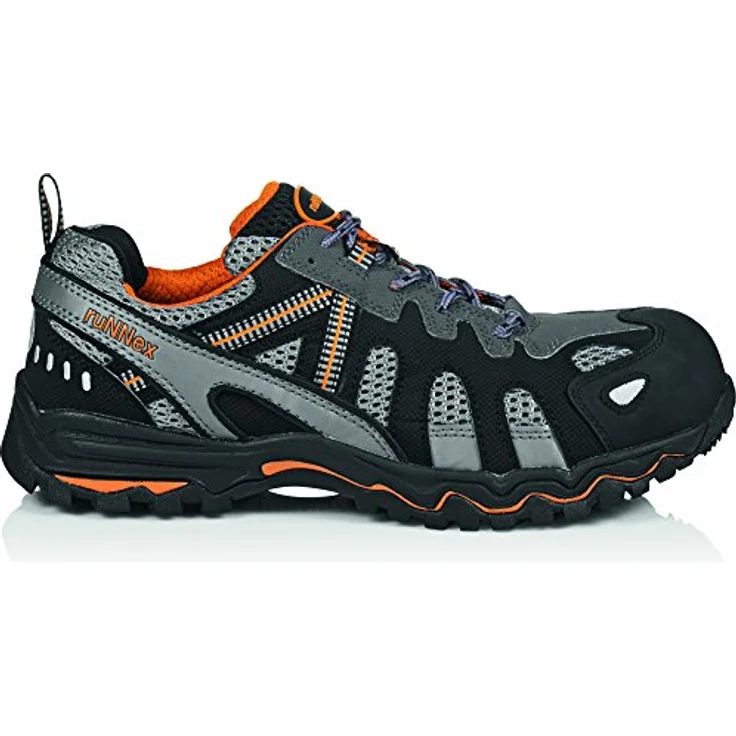 ruNNex RUNNEX® S1-Sicherheitshalbschuhe LightStar, leichte Microfaser, Alu-Protection-Kappe, rutschfeste Gummi/Phylon-Sohle, Größen 36-48 – Bild 2