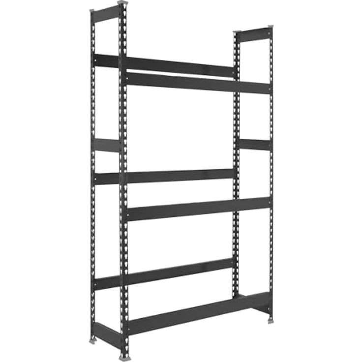 Simon Rack Simonrack Getränkekistenregal, 9 Kästen, Flaschenregal, Getränkekistenhalter, Kistenregal, Antracite - Simonbottle, Tragfähigkeit bis zu 100 kg pro Regalboden, europäische Qualität – Bild 4