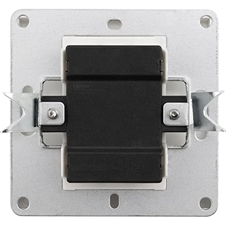 McPower MC POWER Taster SHALLOW | 250V~/10A, Unterputz, Klemmanschluss, weiß, matt | Dezente Schalterlösung für flache Installationen – Bild 2