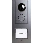 m-e VS-11 VISTASMART iP Video-Türsprechstation Aluminium für Smartphone 1-Familienhaus anthrazit