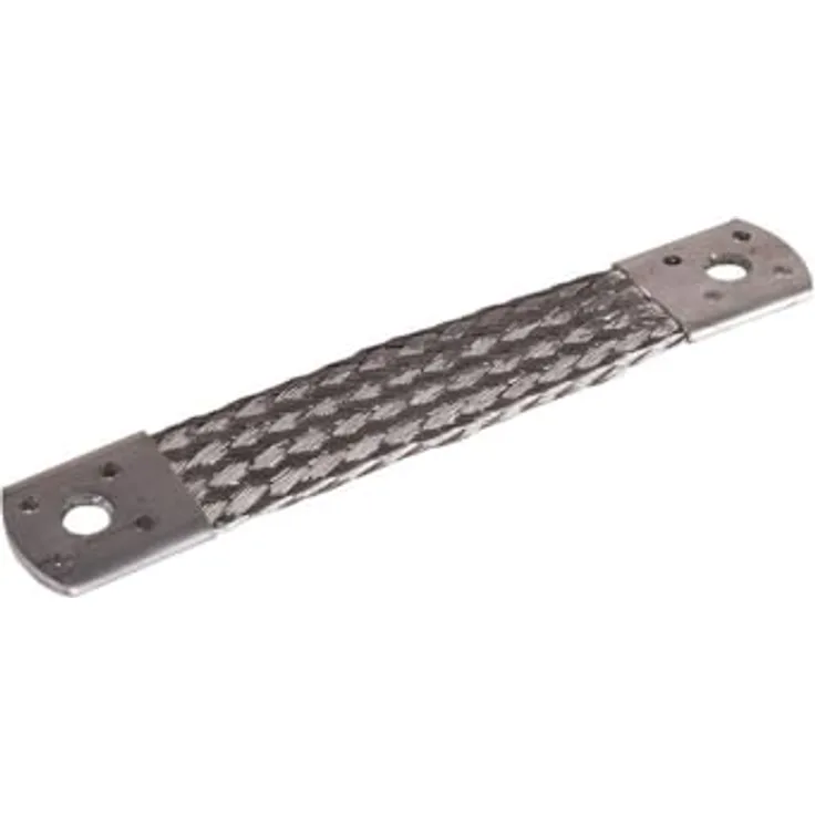 DEHN Überbrückungsband 377 015, Aluminium 50mm², Länge 180mm, Zubehör für Erdung und Blitzschutz