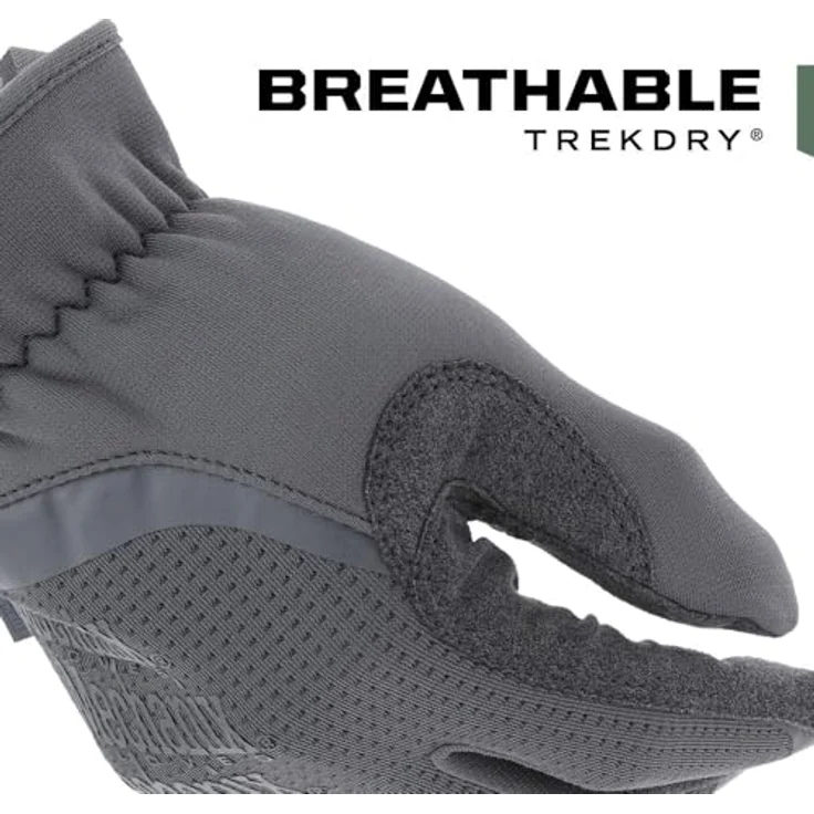 Mechanix Herren FastFit Tactical Touch Handschuhe, grau (Wolf Grey), Large – Bild 5