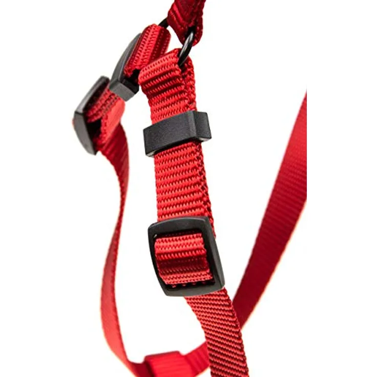 Karlie Art Sportiv Plus Geschirr 1-2-3 Step and Go neue universal Farben Mix and Match B: 10 mm Br um: 20 - 35 cm XS rot