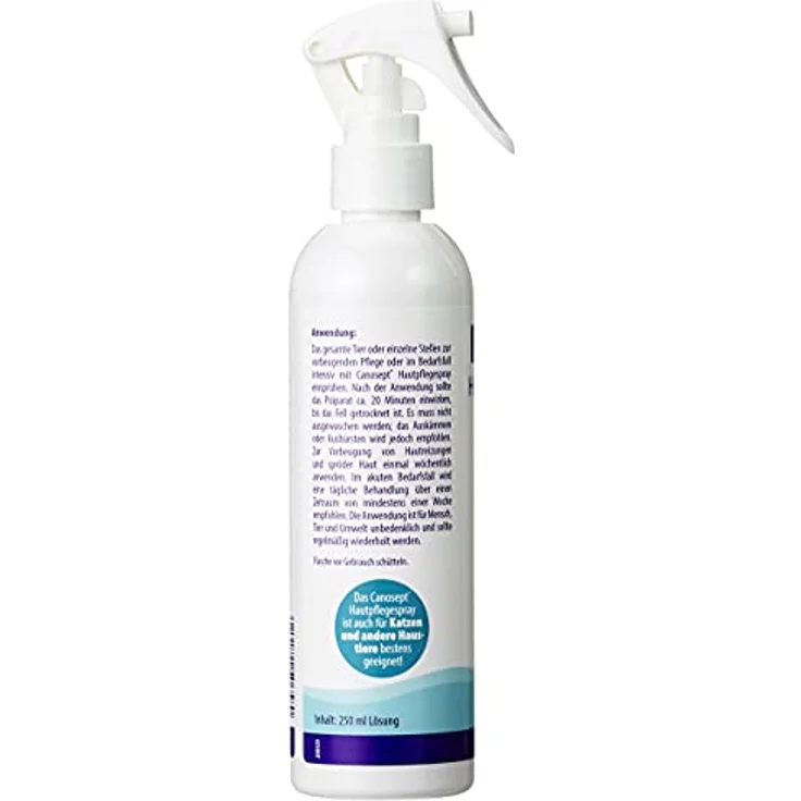 Canosept Hautpflege Spray für Hunde, 250ml - Regenerierende Lotion gegen Juckreiz und Hautreizungen, natürliche Wirkstoffe – Bild 4