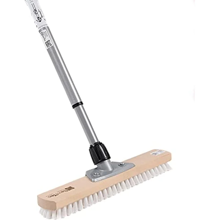 BawiTec Badewien Großraumschrubber ppn-weiß 40cm mit Teleskopstiel – Bild 2