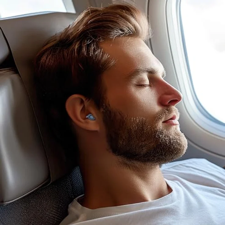 Mixx Assistive Audio Flight, Gehörschutz-Earplugs, wiederverwendbar aus medizinischem Silikon, 3er Set mit Reiseetui, verschiedene Größen – Bild 6