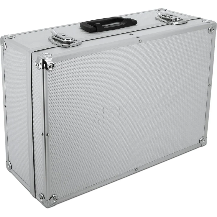 Aluminium Koffer Silber mit Werkzeughalter Leer (LxBxH) 450 x 320 x 175 mm – Bild 1