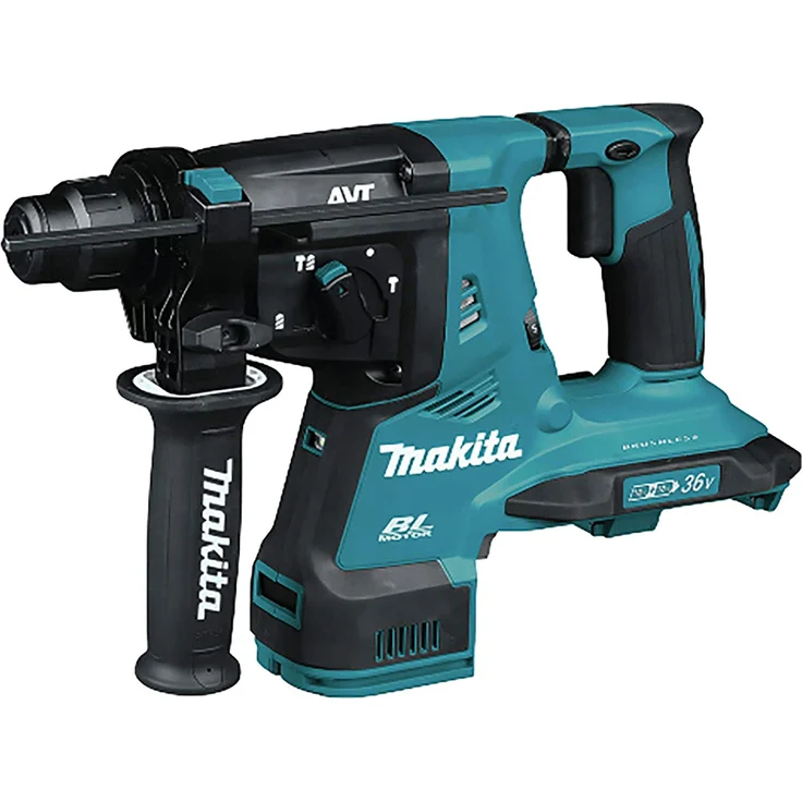 Makita DHR280ZJ 2x18V SDS-Plus Akku-Kombi-Hammer - ohne Akku ohne Ladegerät mit Koffer – Bild 4
