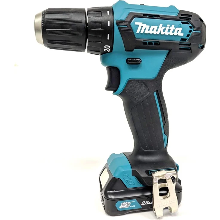 Makita DF333DSAE 12V Akku Bohrschrauber 2x Akku 2,0 Ah Ladegerät und Werkzeugkoffer – Bild 3