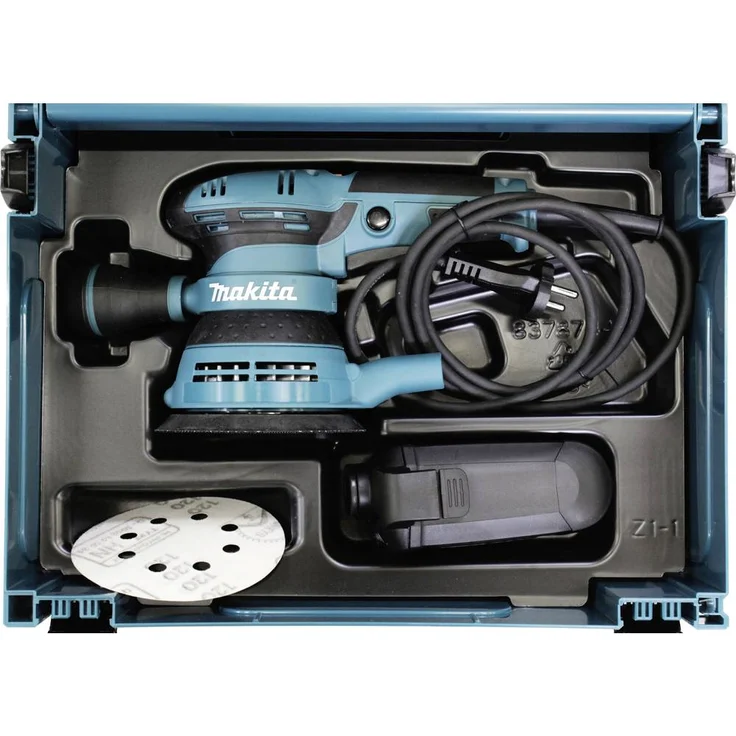 Makita BO5041J Exzenterschleifer mit Makpac – Bild 3