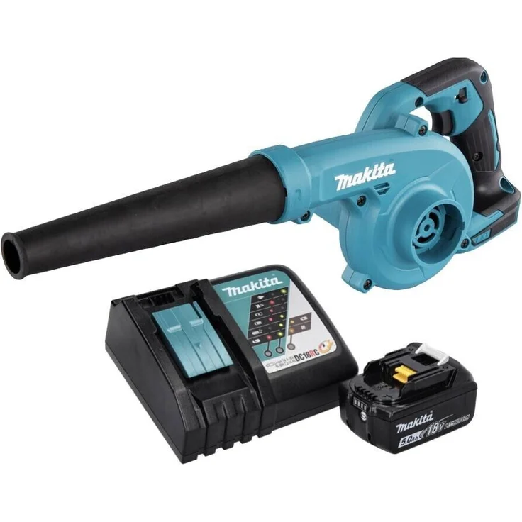 MAKITA Akku-Laubbläser 18V / 5,0 Ah, 1 Akku + Ladegerät - DUB185RT – Bild 2