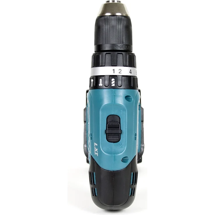 Makita DHP453RFX2 Akku-Schlagbohrschrauber blau-schwarz,18 V 2 x 3,0 Ah im Alukoffer,96-tlg. Zubehörset – Bild 5