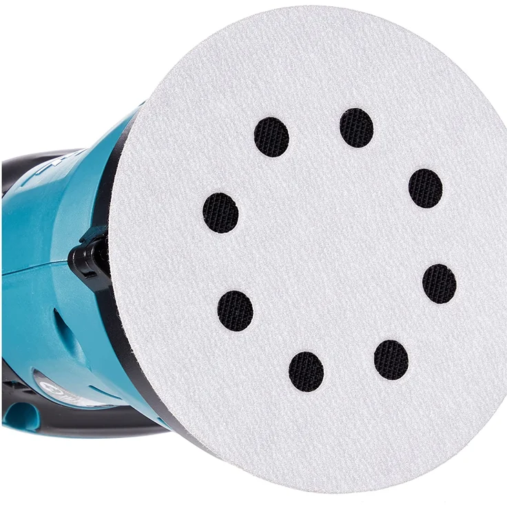 Makita DBO180Z Akku-Exzenterschleifer, 16 x 450 mm Scheibendurchmesser 125 mm 18 V Li-Ion Klett-Fix ohne Akku und Ladegerät – Bild 4