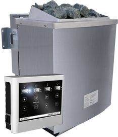 Karibu Bio-Saunaofen 9 kW externe Steuerung mit Steinen