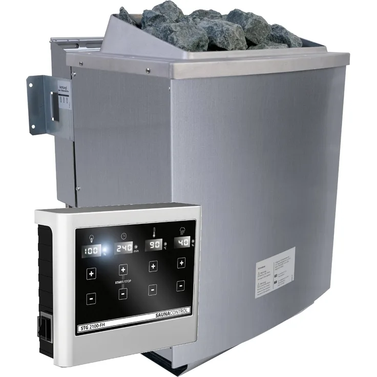 Karibu Bio-Saunaofen, 9 kW, externe Steuerung, (1-St), mit Steinen