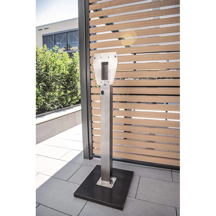 Heidelberg Edelstahlstele Solo für Wallbox Home Eco – Bild 2