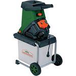 Gardebruk Messerhäcksler 2500W elektrisch max. 40 mm Aststärke 50L Auffangbox Gartenhäcksler Häcksler Schredder