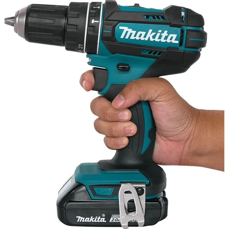 Makita DHP482Z Akku Schlagbohrschrauber Solo (ohne Akku und Ladegerät) Li-Ion Leerlaufdrehzahl 1900 U/min, 28500 Schläge/min 1,5 kg – Bild 7