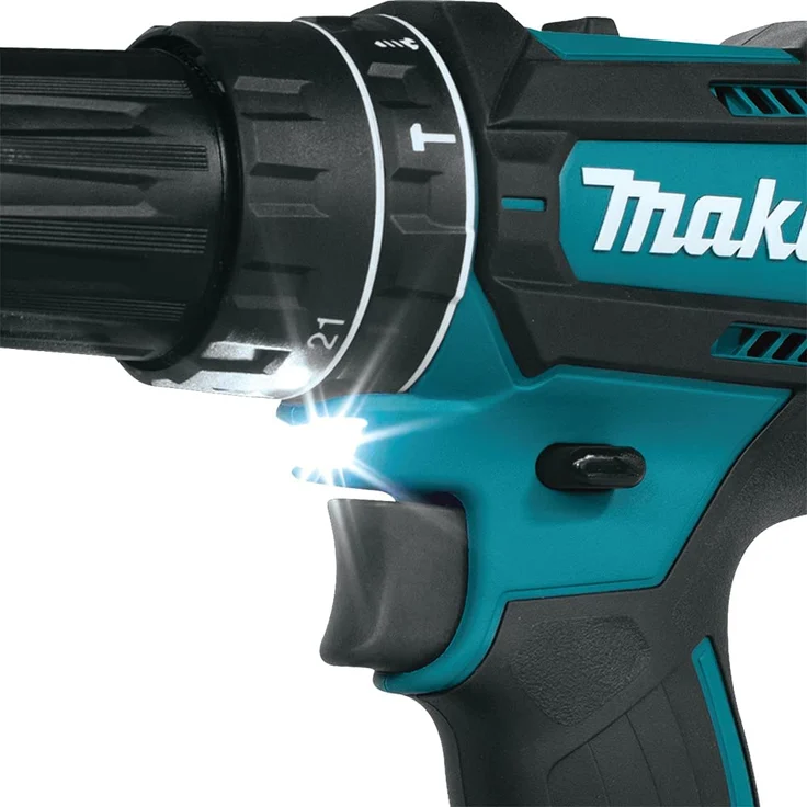 Makita DHP482Z Akku Schlagbohrschrauber Solo (ohne Akku und Ladegerät) Li-Ion Leerlaufdrehzahl 1900 U/min, 28500 Schläge/min 1,5 kg – Bild 5