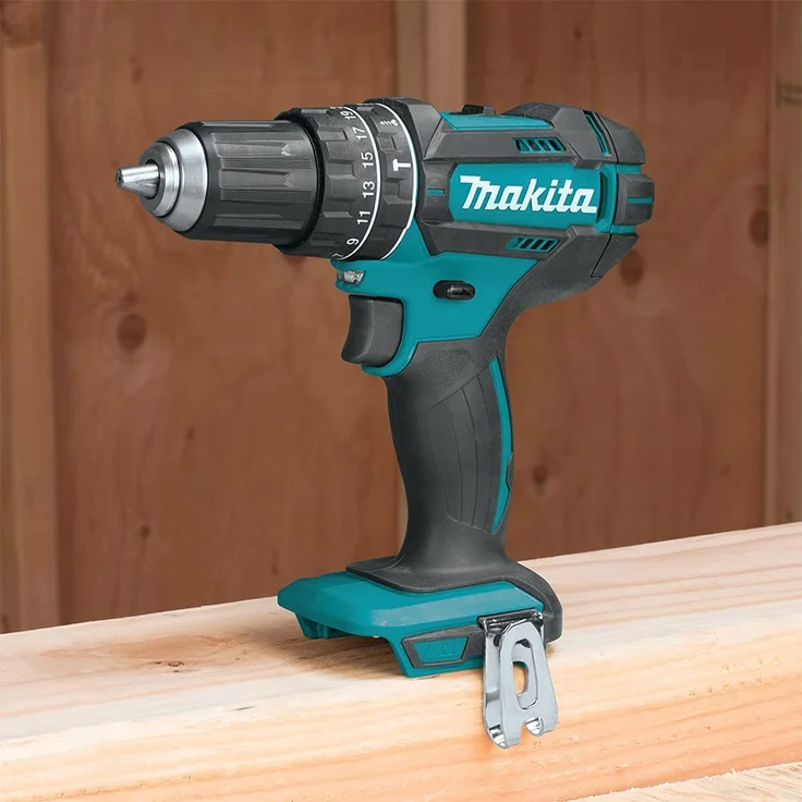 Makita DHP482Z Akku Schlagbohrschrauber Solo (ohne Akku und Ladegerät) Li-Ion Leerlaufdrehzahl 1900 U/min, 28500 Schläge/min 1,5 kg – Bild 2
