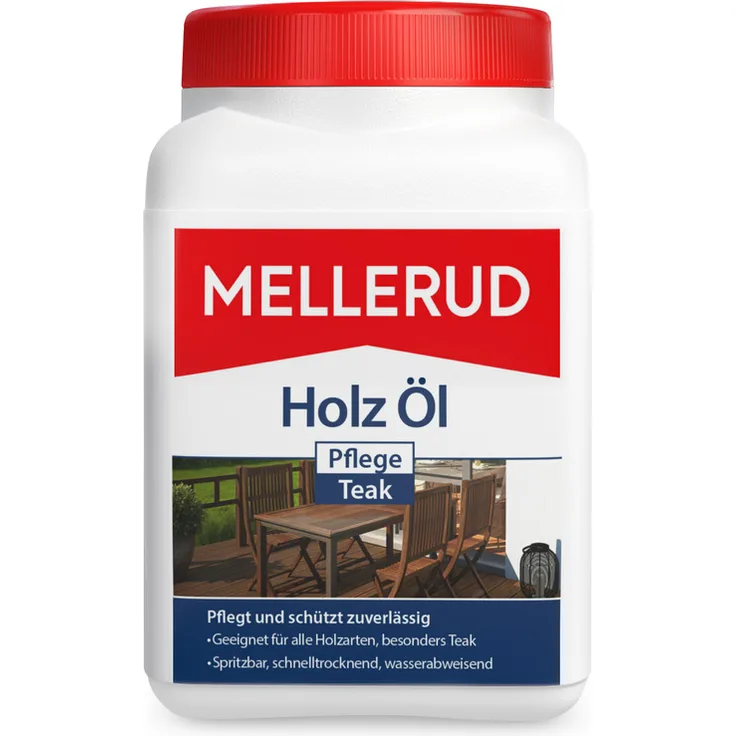 Mellerud Holz Öl Pflege Teak 0,75 l