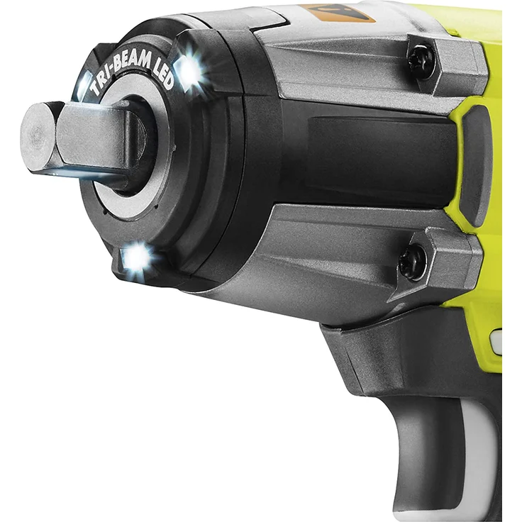 Ryobi R18IWPI-115G Akku-Maschinenset 18 V Schlagschrauber und Kompressor, mit Akku und Ladegerät inkl. 3 Ratschen-Nüsse 17, 19 & 21 mm – Bild 6