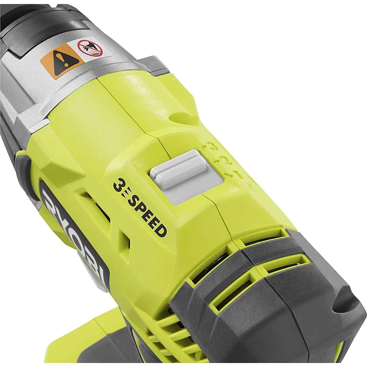 Ryobi R18IWPI-115G Akku-Maschinenset 18 V Schlagschrauber und Kompressor, mit Akku und Ladegerät inkl. 3 Ratschen-Nüsse 17, 19 & 21 mm – Bild 5