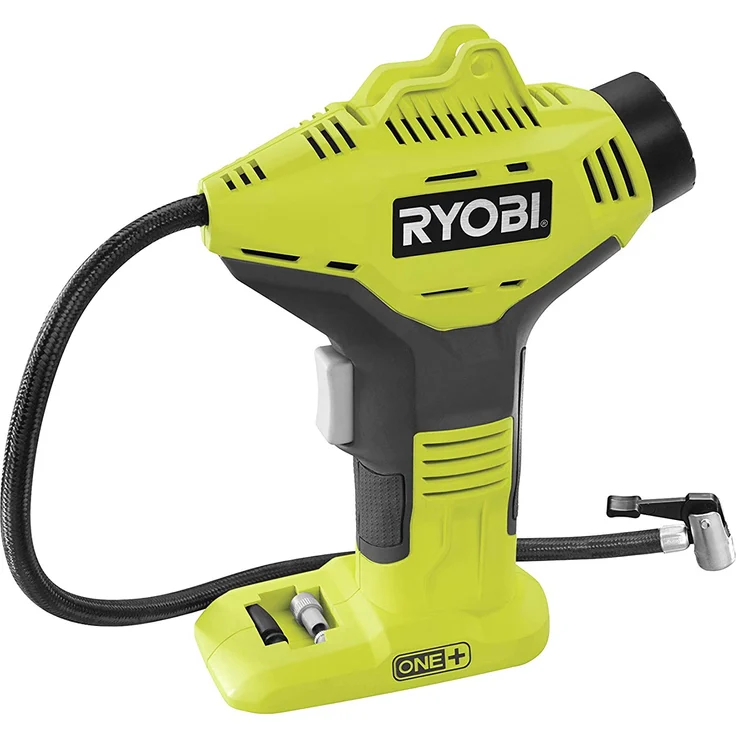 Ryobi R18IWPI-115G Akku-Maschinenset 18 V Schlagschrauber und Kompressor, mit Akku und Ladegerät inkl. 3 Ratschen-Nüsse 17, 19 & 21 mm – Bild 8