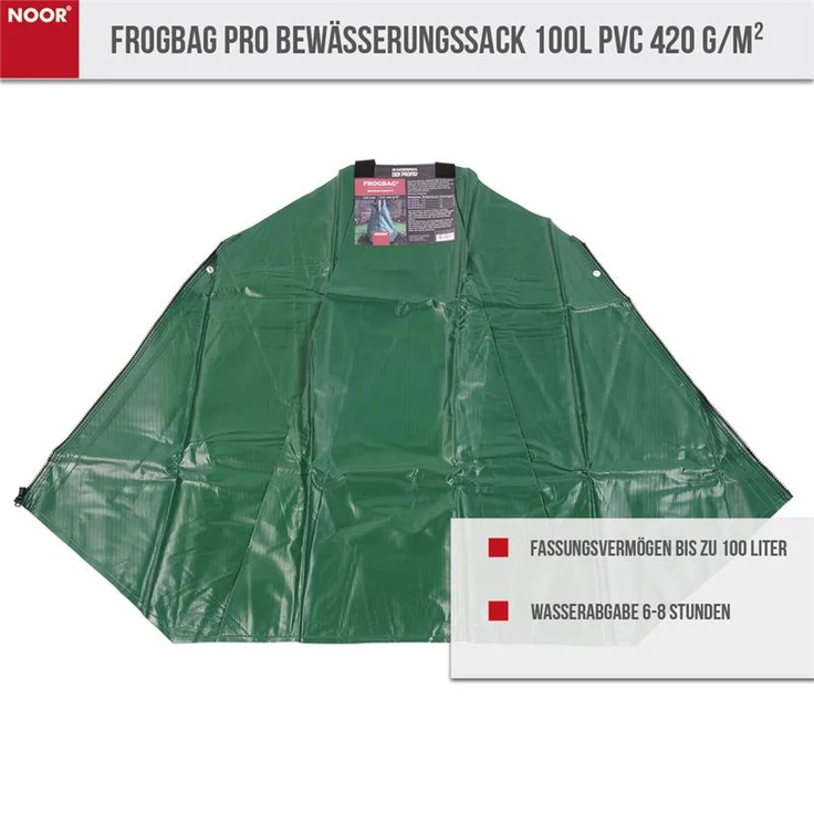 Noor Frogbag Pro Bewässerungssack 100l PVC 420 g/m² – Bild 4