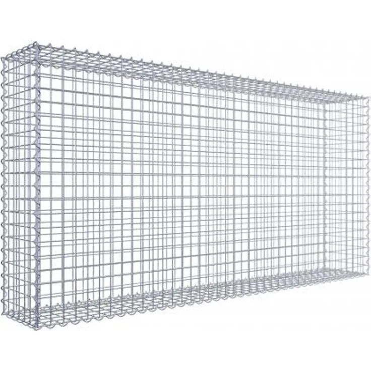 Gabiona Gabione 200 cm x 100 cm x 30 cm (L x H x T), Maschenweite 5 cm x 5 cm, Spirale
