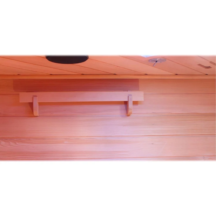 Dewello Infrarotkabine Infrarotsauna LAKEFIELD 2 120cm x 120cm inkl. Vollspektrumstrahler, Bodenstrahler – Bild 5