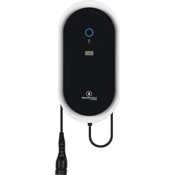 Technivolt 1100 Smart Wallbox 11kW mit 5m Ladekabel, Schwarz-Grau (0000-6301)