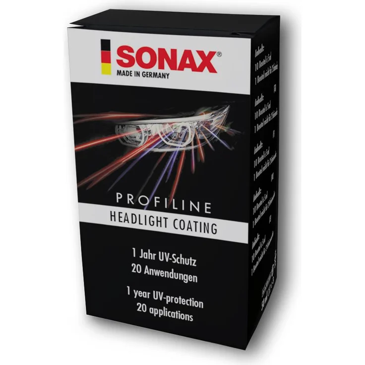 SONAX 02765410  PROFILINE HeadlightCoating 10 Stück – Bild 1