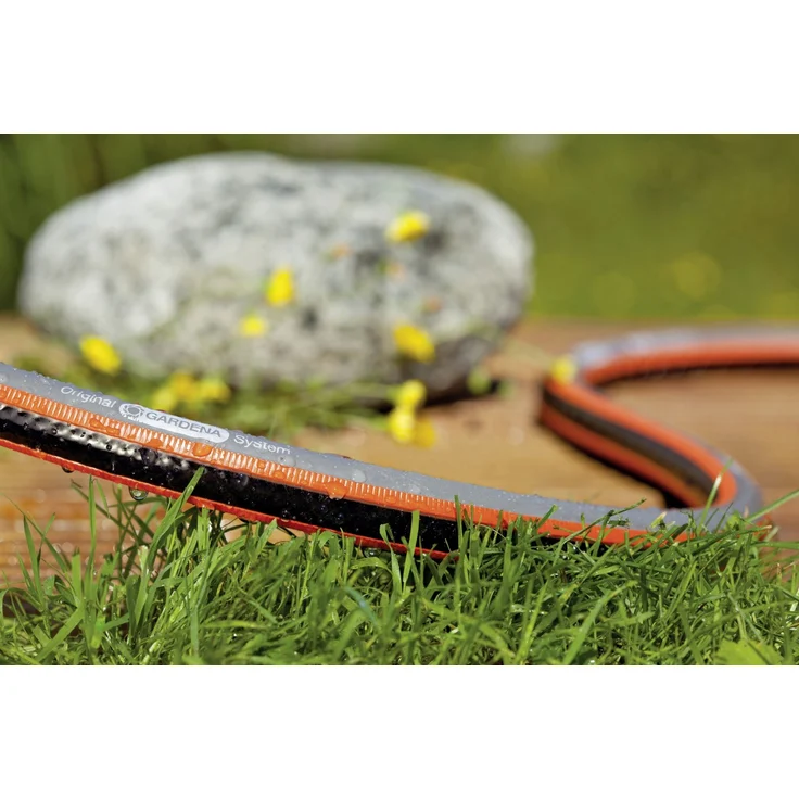 GARDENA Comfort FLEX Schlauch 13 mm (1/2''), 30 m Formstabiler, flexibler Gartenschlauch mit Power-Grip-Profil, aus hochwertigem Spiralgewebe, 25 bar Berstdruck, ohne Systemteile (18036-20) – Bild 4