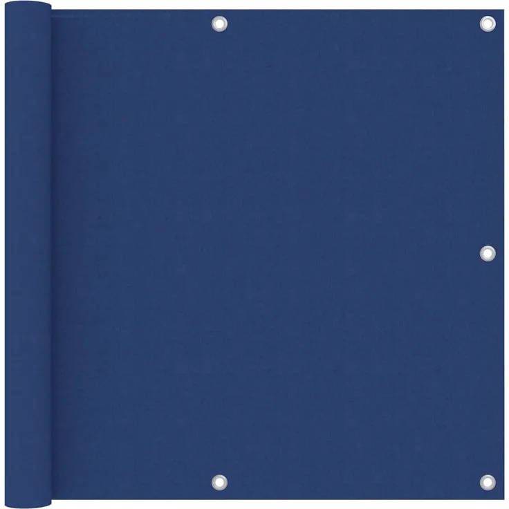 vidaXL Balkon-Sichtschutz Blau 90x600 cm Oxford-Gewebe
