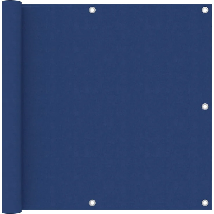 vidaXL Balkon-Sichtschutz Blau 90x600 cm Oxford-Gewebe