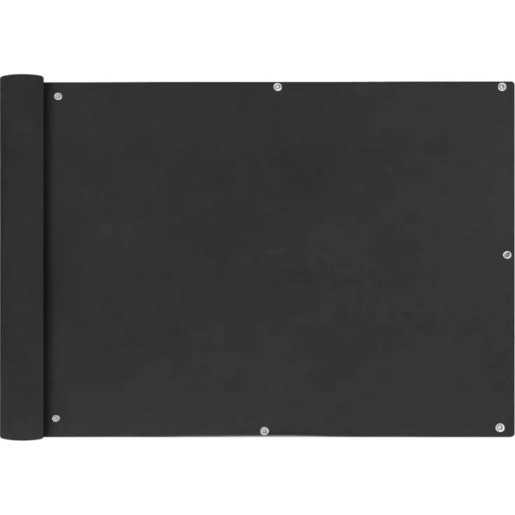 vidaXL Balkonsichtschutz Oxfordgewebe 75x600 cm Anthrazit
