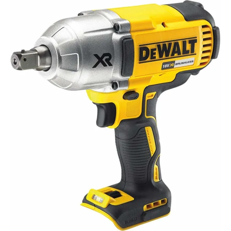 DeWalt XR Akku-Schlagschrauber DCF899NT Schlagschrauber mit bürstenloser Motor-Technologie, 3-Gang-Getriebe und LED-Licht für diverse Schraubarbeiten 1 x Akkuschrauber Li-Ion 18 V