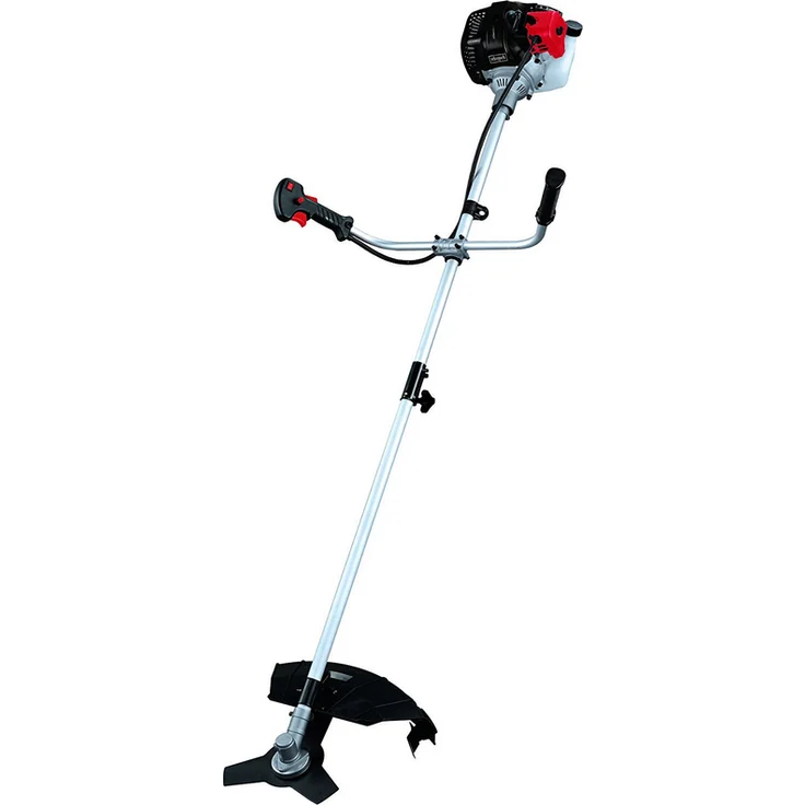 Scheppach Benzin-Motorsense BCH3300PB 1,22 PS - mit Doppelfaden, 3-Messer-Blatt und Schultergurt, inkl. 2 Spule – Bild 1