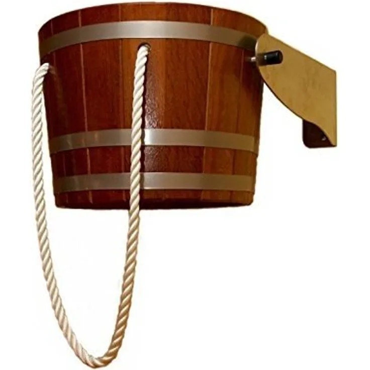 Sauna Schwalldusche Kambalholz Außenbereich