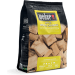 Weber 17616 Wood Chunks Apfelholz, 1,5 kg, dezentes, sáes Aroma, R„uchern, Grillen