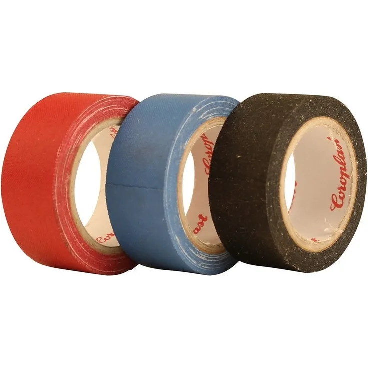 Gewebeband Gewebeklebeband Panzerklebeband 3 Rollen 0,28 x 19 x 2,5 mm