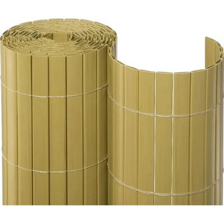 Noor Sichtschutzmatte PVC 160 cm x 300 cm Bambus